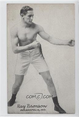 1921 Exhibit Boxing Postcards - [Base] #_RABR - Ray Bronson