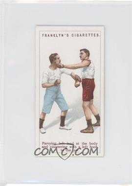 1924 Franklyn, Davey & Co. Boxing - [Base] #13 - Parrying left lead…