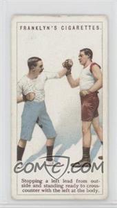 1924 Franklyn, Davey & Co. Boxing - [Base] #14 - Stopping a left lead… [Good to VG‑EX]