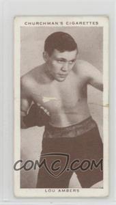 1938 Churchman's Boxing Personalities - Tobacco [Base] #1 - Lou Ambers