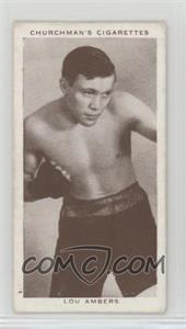 1938 Churchman's Boxing Personalities - Tobacco [Base] #1 - Lou Ambers