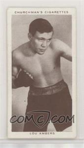 1938 Churchman's Boxing Personalities - Tobacco [Base] #1 - Lou Ambers
