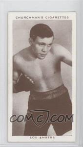 1938 Churchman's Boxing Personalities - Tobacco [Base] #1 - Lou Ambers