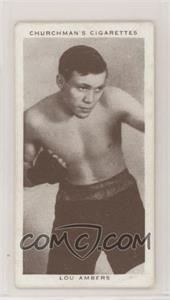 1938 Churchman's Boxing Personalities - Tobacco [Base] #1 - Lou Ambers