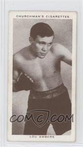 1938 Churchman's Boxing Personalities - Tobacco [Base] #1 - Lou Ambers