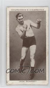 1938 Churchman's Boxing Personalities - Tobacco [Base] #12 - Jack Dempsey [Good to VG‑EX]