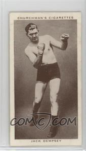 1938 Churchman's Boxing Personalities - Tobacco [Base] #12 - Jack Dempsey