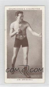 1938 Churchman's Boxing Personalities - Tobacco [Base] #14 - Jim Driscoll [Good to VG‑EX]