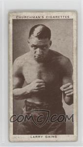 1938 Churchman's Boxing Personalities - Tobacco [Base] #17 - Larry Gains