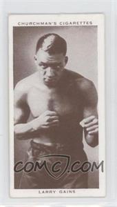 1938 Churchman's Boxing Personalities - Tobacco [Base] #17 - Larry Gains