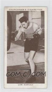 1938 Churchman's Boxing Personalities - Tobacco [Base] #18 - Len Harvey