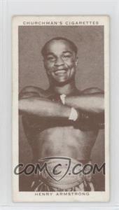 1938 Churchman's Boxing Personalities - Tobacco [Base] #2 - Henry Armstrong