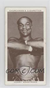 1938 Churchman's Boxing Personalities - Tobacco [Base] #2 - Henry Armstrong