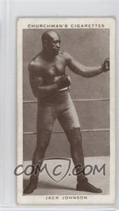 1938 Churchman's Boxing Personalities - Tobacco [Base] #20 - Jack Johnson