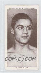 1938 Churchman's Boxing Personalities - Tobacco [Base] #21 - Peter Kane