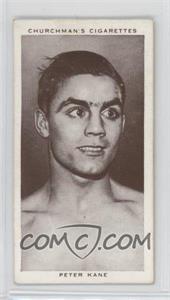 1938 Churchman's Boxing Personalities - Tobacco [Base] #21 - Peter Kane