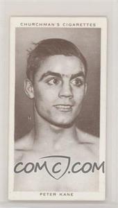 1938 Churchman's Boxing Personalities - Tobacco [Base] #21 - Peter Kane