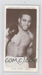 1938 Churchman's Boxing Personalities - Tobacco [Base] #24 - John Henry Lewis
