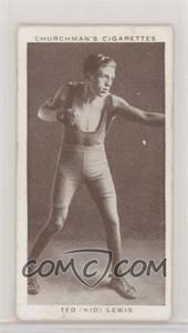 1938 Churchman's Boxing Personalities - Tobacco [Base] #25 - Ted "Kid" Lewis [Good to VG‑EX]