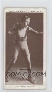 1938 Churchman's Boxing Personalities - Tobacco [Base] #25 - Ted "Kid" Lewis [Good to VG‑EX]