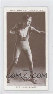 1938 Churchman's Boxing Personalities - Tobacco [Base] #25 - Ted "Kid" Lewis