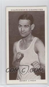 1938 Churchman's Boxing Personalities - Tobacco [Base] #27 - Benny Lynch