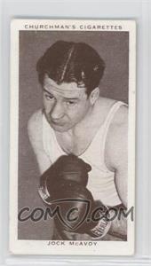 1938 Churchman's Boxing Personalities - Tobacco [Base] #28 - Jock McAvoy