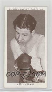 1938 Churchman's Boxing Personalities - Tobacco [Base] #28 - Jock McAvoy