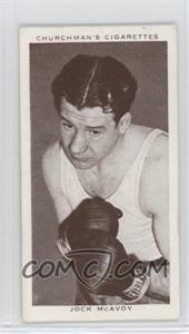 1938 Churchman's Boxing Personalities - Tobacco [Base] #28 - Jock McAvoy