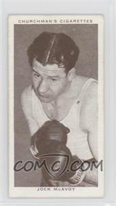 1938 Churchman's Boxing Personalities - Tobacco [Base] #28 - Jock McAvoy