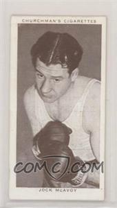 1938 Churchman's Boxing Personalities - Tobacco [Base] #28 - Jock McAvoy