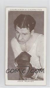 1938 Churchman's Boxing Personalities - Tobacco [Base] #28 - Jock McAvoy