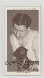 1938 Churchman's Boxing Personalities - Tobacco [Base] #28 - Jock McAvoy