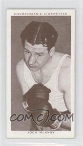 1938 Churchman's Boxing Personalities - Tobacco [Base] #28 - Jock McAvoy