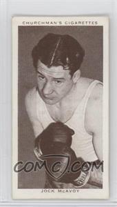 1938 Churchman's Boxing Personalities - Tobacco [Base] #28 - Jock McAvoy
