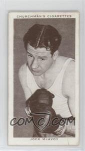 1938 Churchman's Boxing Personalities - Tobacco [Base] #28 - Jock McAvoy