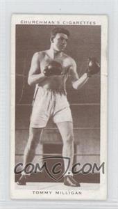 1938 Churchman's Boxing Personalities - Tobacco [Base] #29 - Tommy Milligan [Good to VG‑EX]