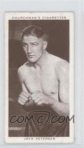 1938 Churchman's Boxing Personalities - Tobacco [Base] #32 - Jack Petersen