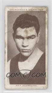 1938 Churchman's Boxing Personalities - Tobacco [Base] #34 - Max Schmeling [Good to VG‑EX]