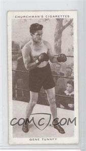 1938 Churchman's Boxing Personalities - Tobacco [Base] #35 - Gene Tunney