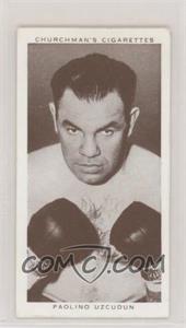 1938 Churchman's Boxing Personalities - Tobacco [Base] #36 - Paolino Uzcudun