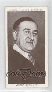 1938 Churchman's Boxing Personalities - Tobacco [Base] #44 - Victor Berliner