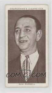 1938 Churchman's Boxing Personalities - Tobacco [Base] #46 - Sam Russell [Good to VG‑EX]