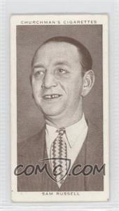 1938 Churchman's Boxing Personalities - Tobacco [Base] #46 - Sam Russell [Good to VG‑EX]