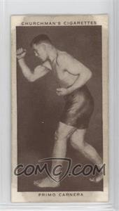 1938 Churchman's Boxing Personalities - Tobacco [Base] #7 - Primo Carnera [Poor to Fair]