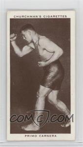 1938 Churchman's Boxing Personalities - Tobacco [Base] #7 - Primo Carnera