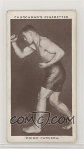 1938 Churchman's Boxing Personalities - Tobacco [Base] #7 - Primo Carnera