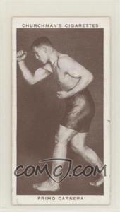 1938 Churchman's Boxing Personalities - Tobacco [Base] #7 - Primo Carnera