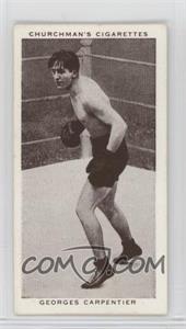 1938 Churchman's Boxing Personalities - Tobacco [Base] #8 - Georges Carpentier