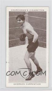 1938 Churchman's Boxing Personalities - Tobacco [Base] #8 - Georges Carpentier